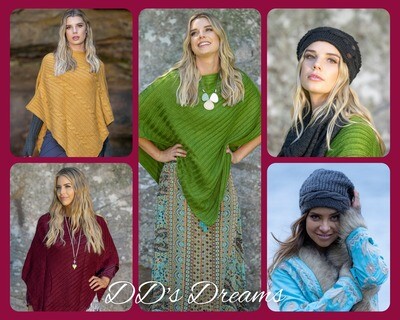 Poncho Mohair Blend