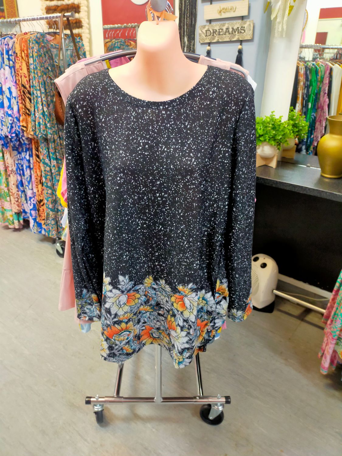 Floral Glitz Top
