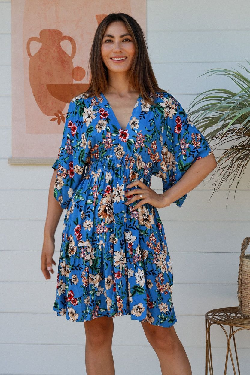 Jasmine V-Neck Mini Dress