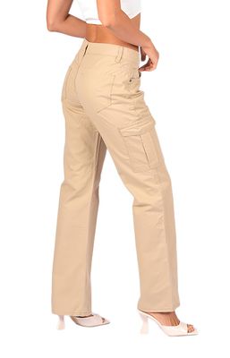 Beige Cargo Pant