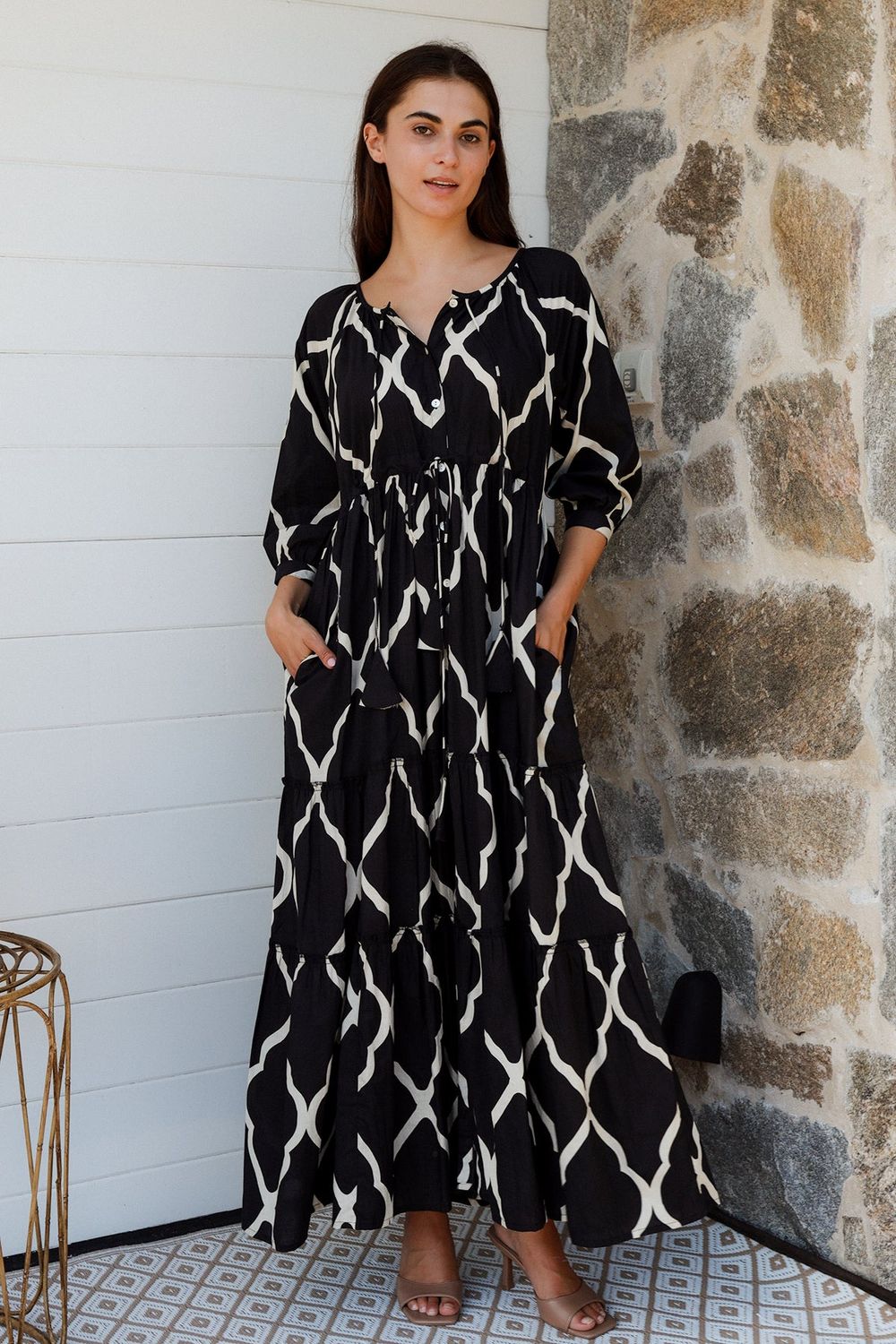 Enerson Maxi Dress Odyssey Black