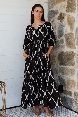Enerson Maxi Dress Odyssey Black