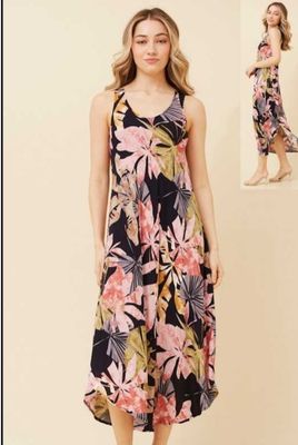 Sundress Midi Multi Colour
