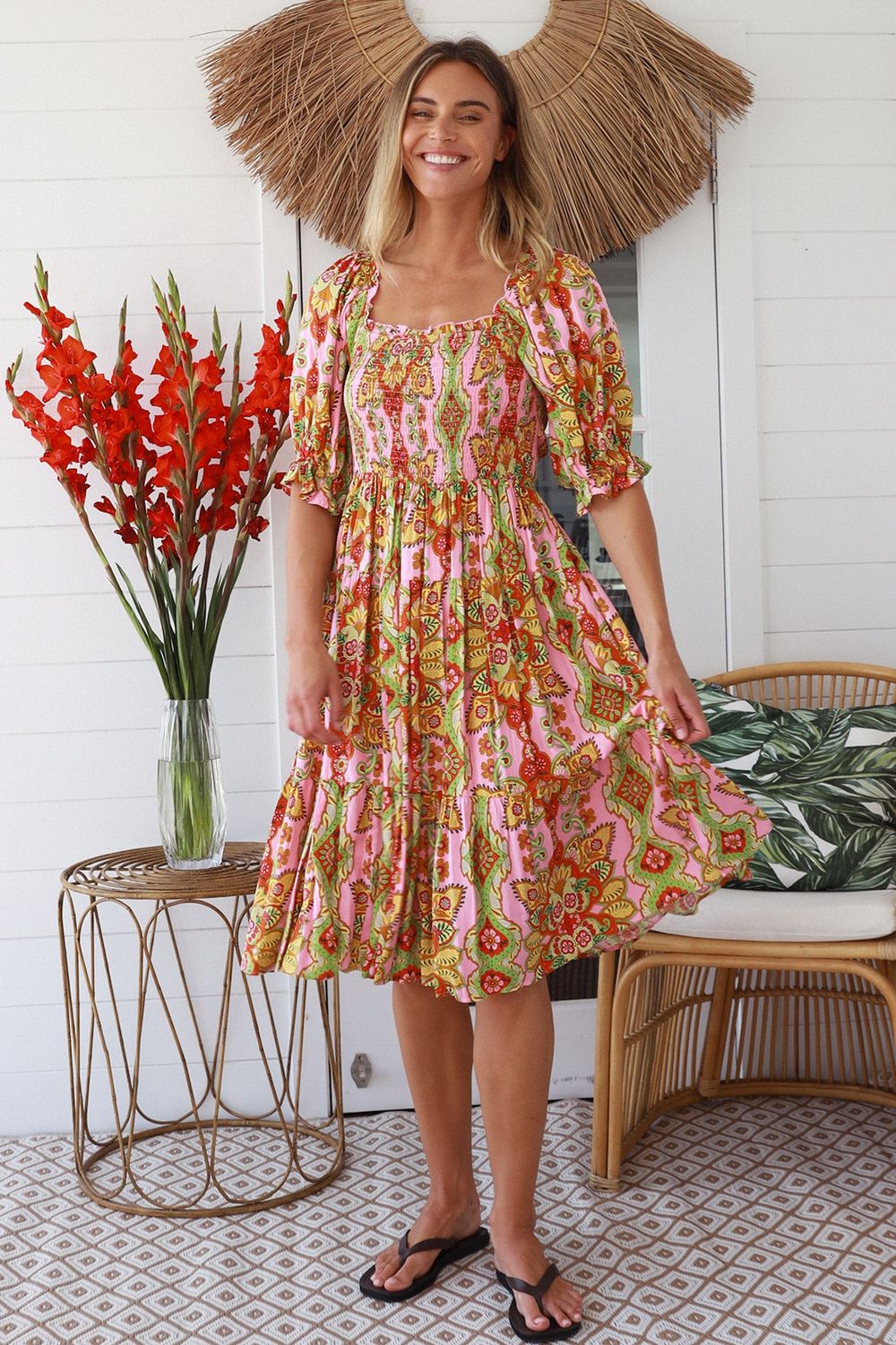 Emery Gracelia Midi Dress 