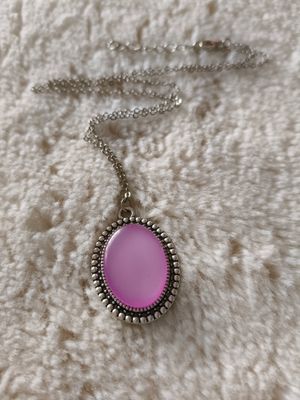 Bright Fuscia Necklace