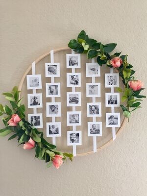 porte photo rond