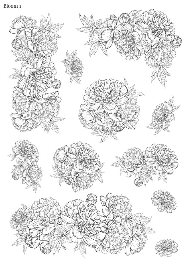 Stikeri &quot;Bloom 1&quot;