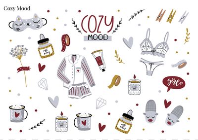Stikeri &quot;Cozy Mood&quot;