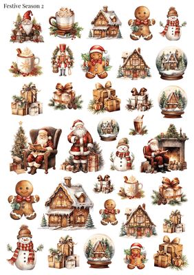 Stikeri &quot;Festive Season 2&quot;