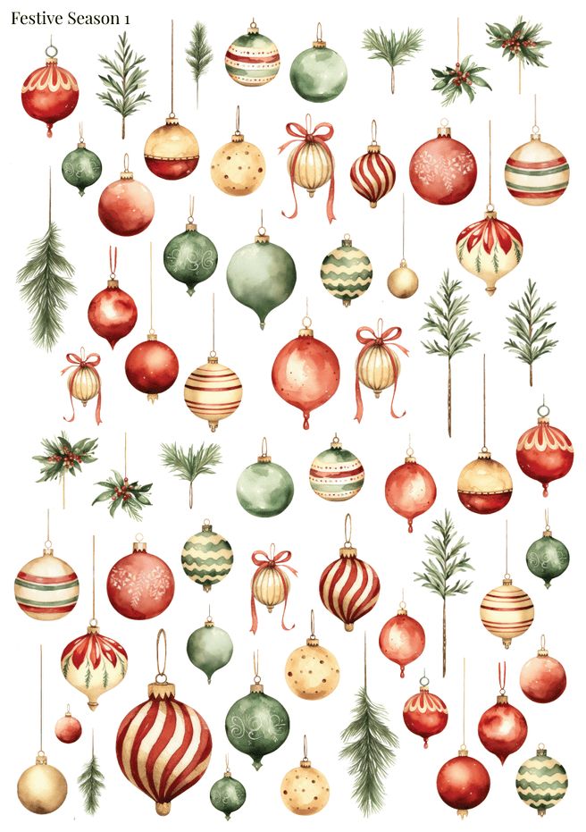 Stikeri &quot;Festive Season 1&quot;