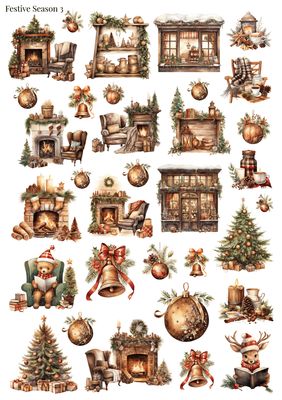 Stikeri &quot;Festive Season 3&quot;
