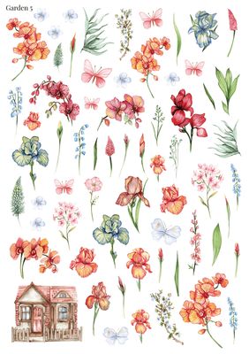 Stikeri "Garden 05"