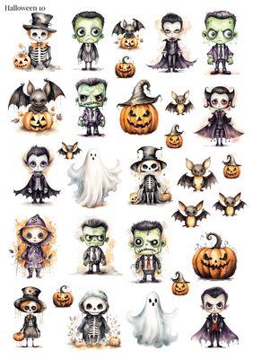 Stikeri "Halloween 10"