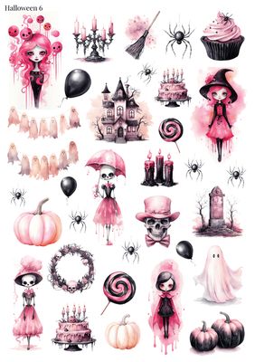 Stikeri &quot;Halloween 06&quot;