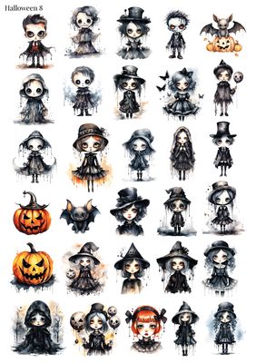 Stikeri "Halloween 08"