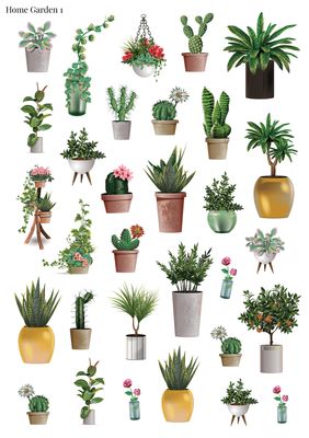 Stikeri &quot;Home Garden 1&quot;