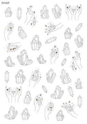 Stikeri "Kristali" Stikeri "Kristali"