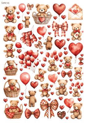 Stikeri &quot;Love 13&quot;