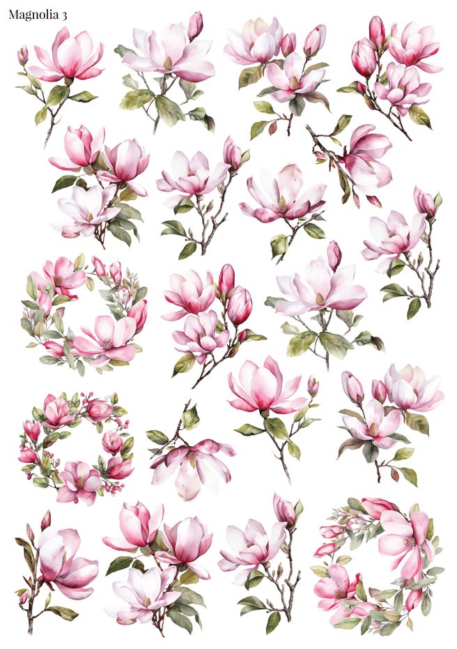 Stikeri &quot;Magnolia 3&quot;