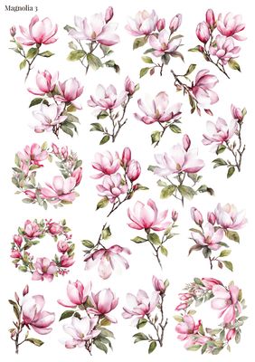 Stikeri "Magnolia 3" Stikeri "Magnolia 3"
