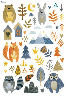 Stikeri &quot;Nature&quot;