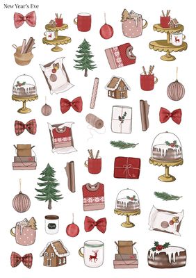 Stikeri &quot;New Year&#39;s Eve&quot;