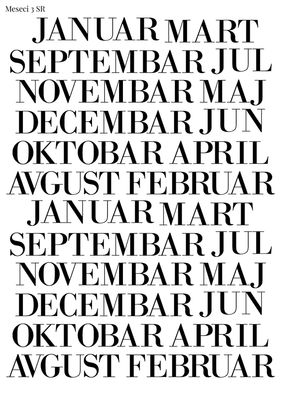 Stikeri "Meseci 3 SR" Stikeri "Meseci 3 SR"