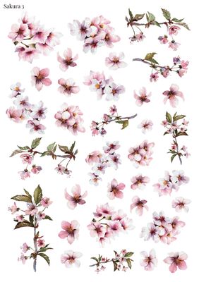 Stikeri &quot;Sakura 3&quot;