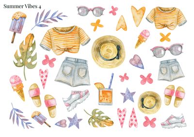 Stikeri &quot;Summer Vibes 4&quot;