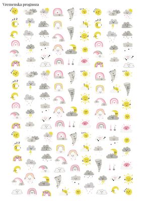 Stikeri &quot;Vremenska prognoza&quot;