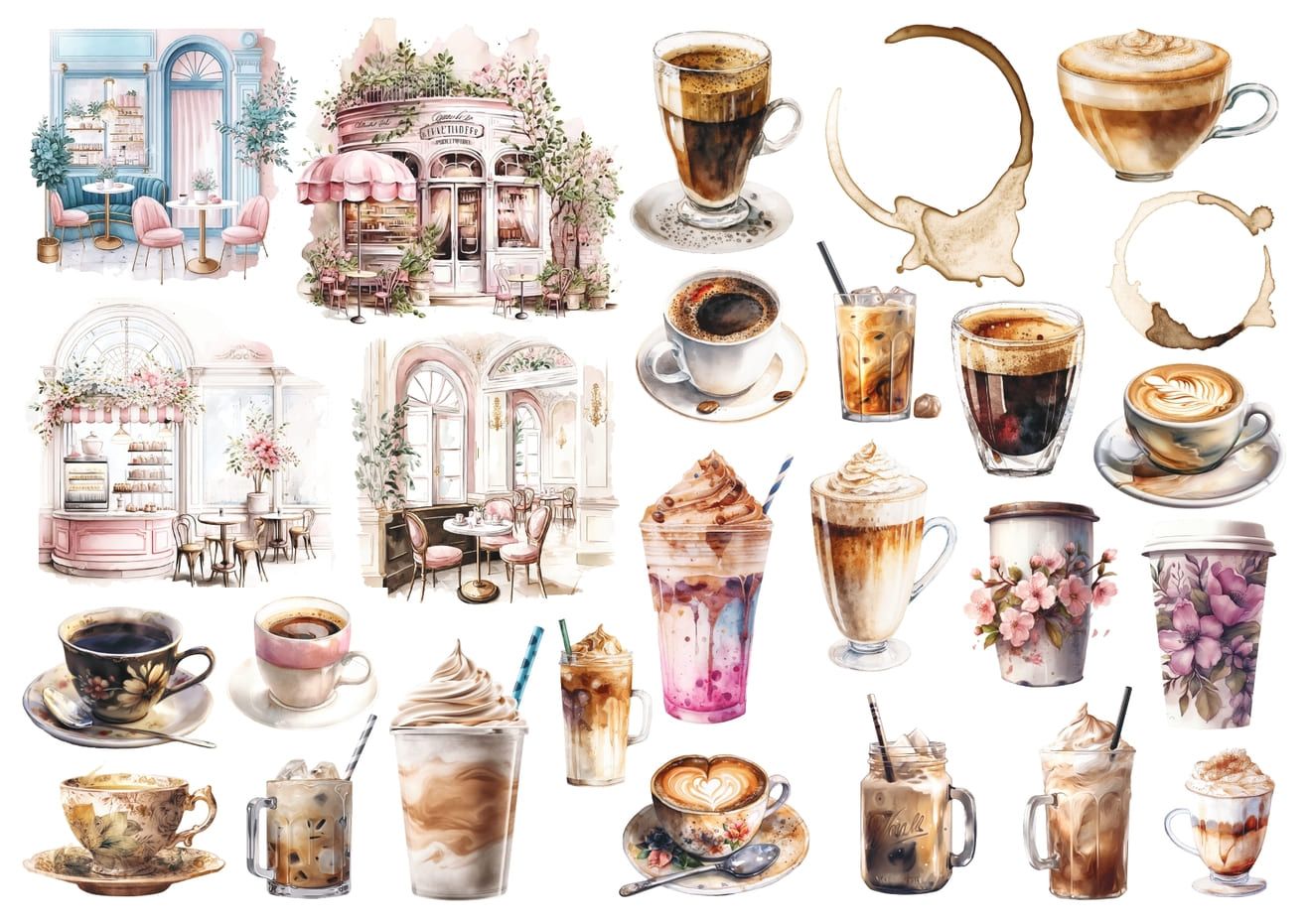 Set štampalica &quot;Coffee Lovers United&quot;