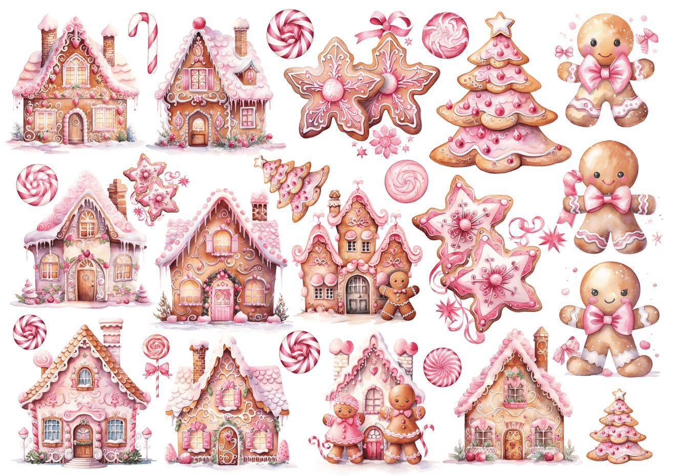 Set štampalica &quot;Pink Holidays&quot;