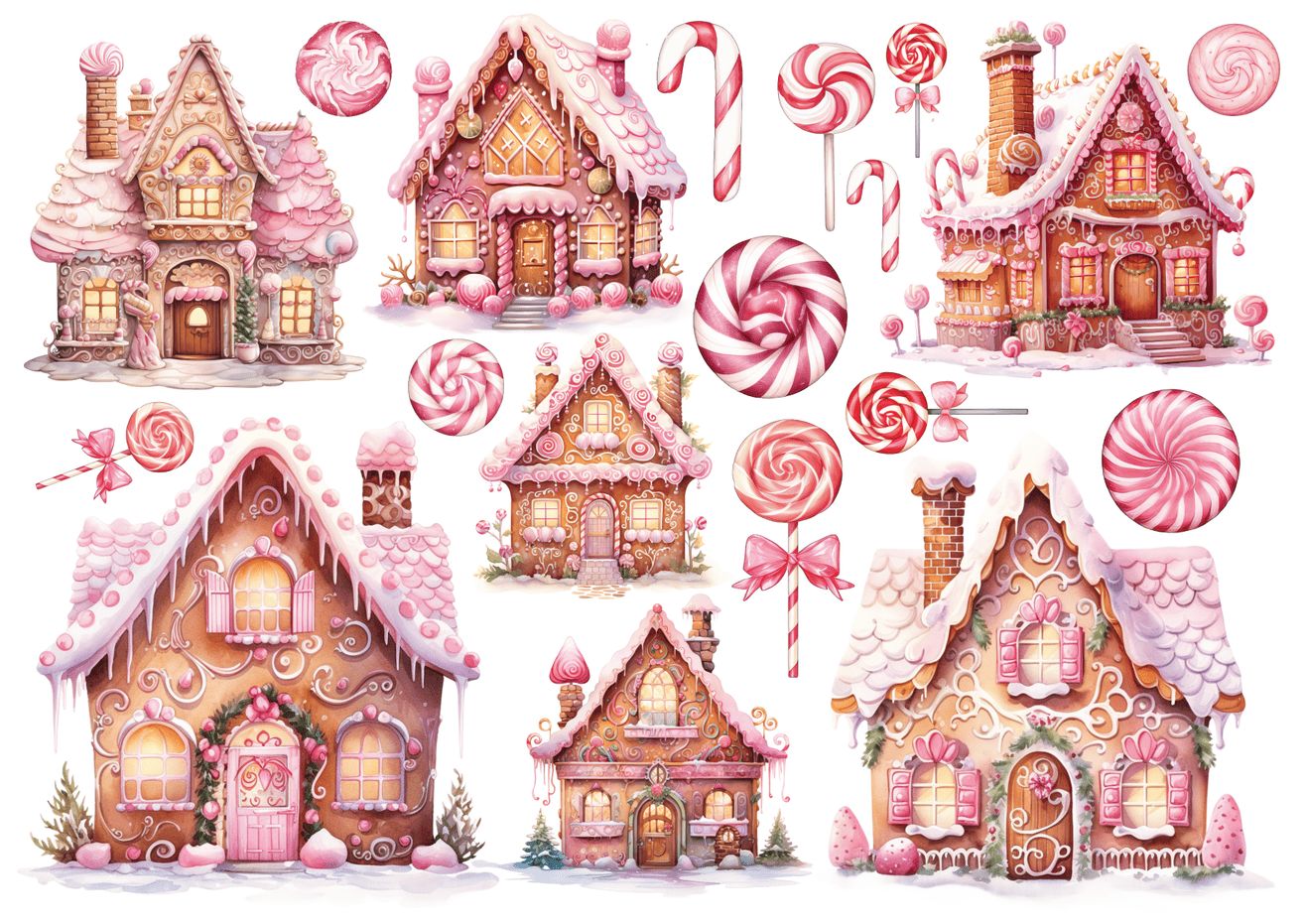 Set štampalica &quot;Pink Holidays&quot;