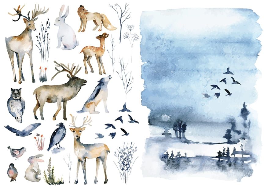 Set štampalica &quot;Winter&quot;