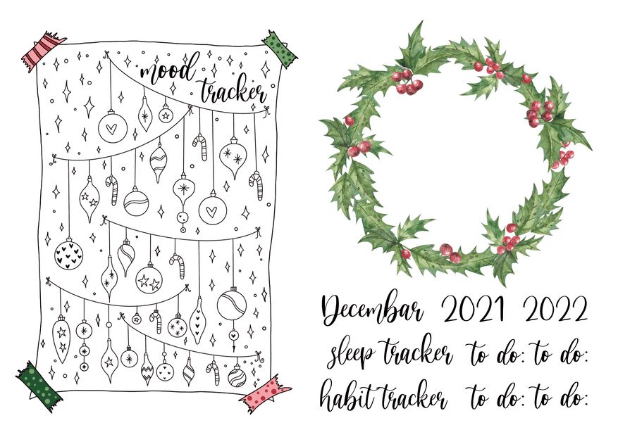 Set štampalica &quot;Decembar&quot;