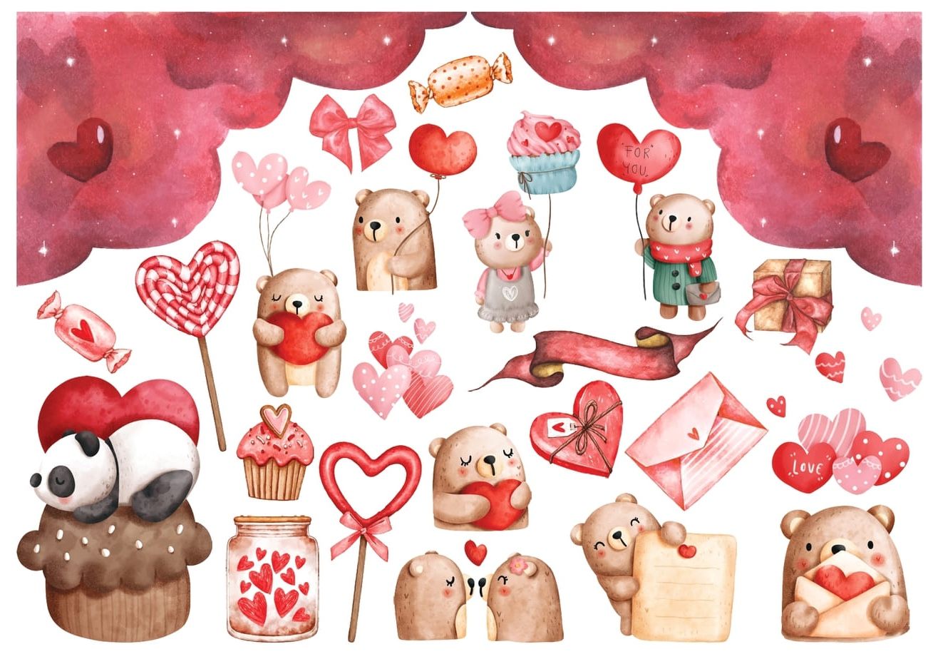 Set štampalica &quot;Love&quot;