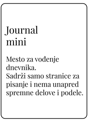 Journal mini