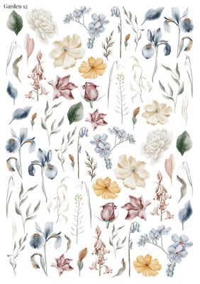 Stikeri &quot;Garden 12&quot;