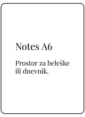 Notes A6 Notes A6