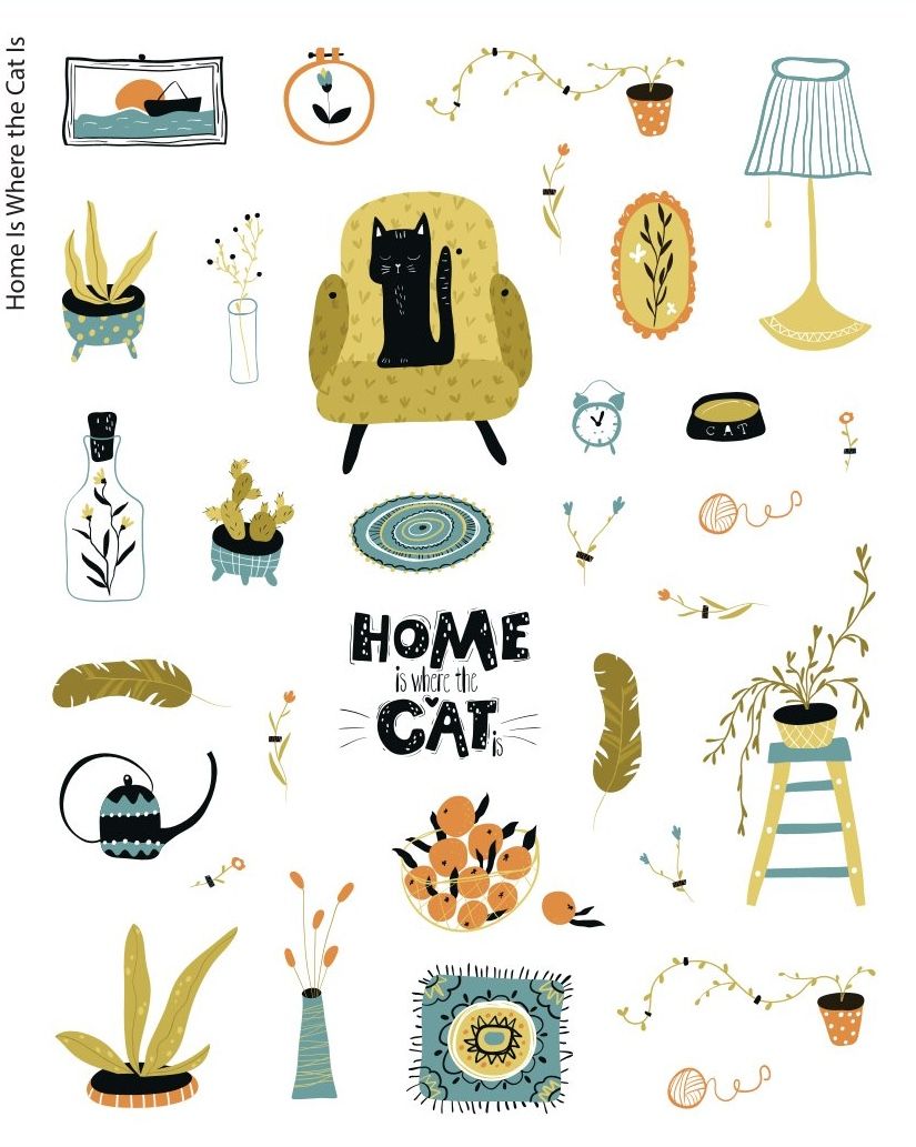 Home Is Where the Cat Is (stikeri na popustu)