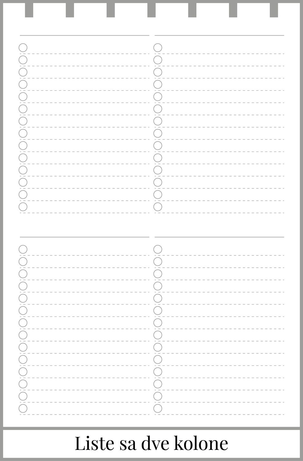 To Do A5