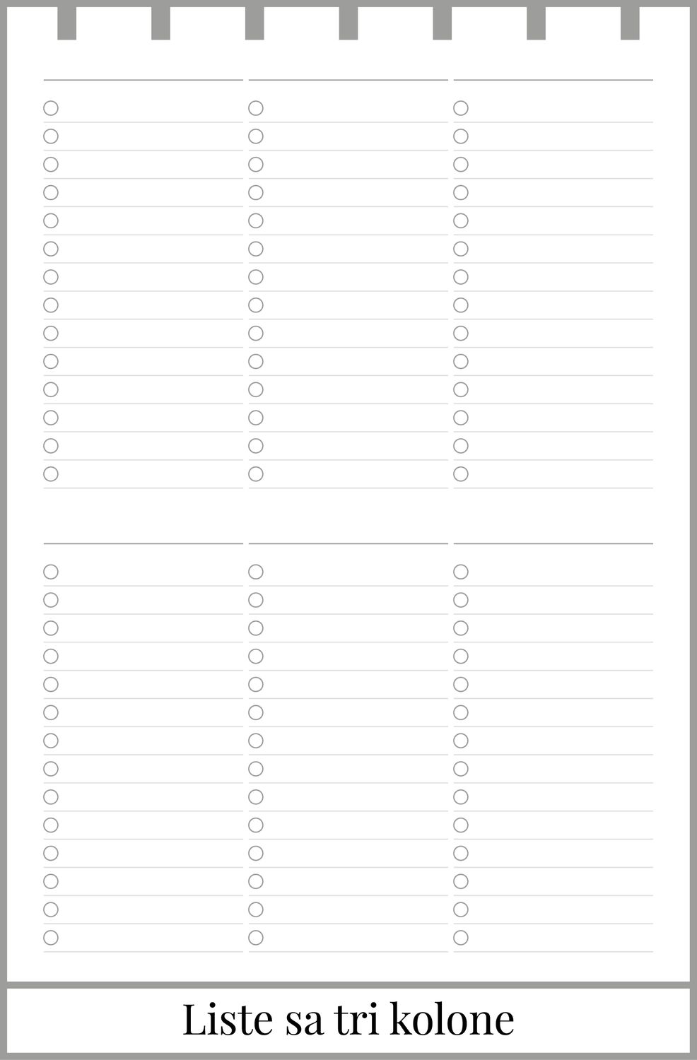 To Do A5