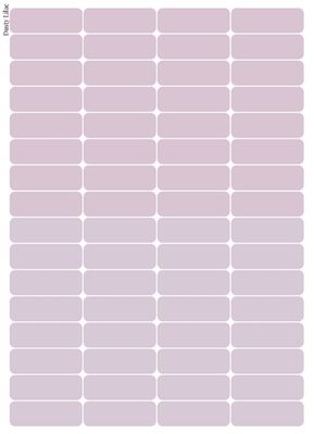 Stikeri set "Dusty Lilac" Stikeri set "Dusty Lilac"