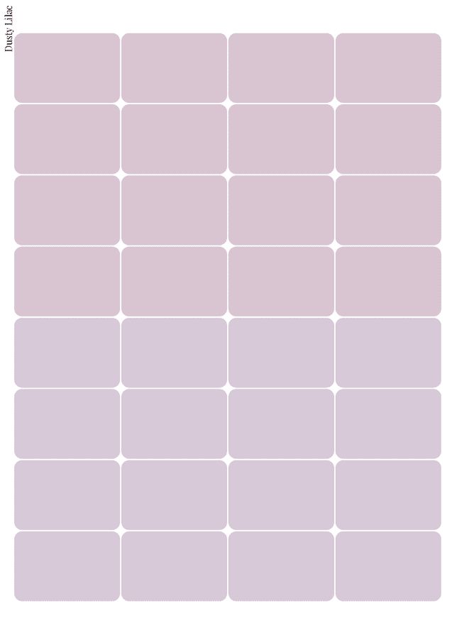 Stikeri set &quot;Dusty Lilac&quot;