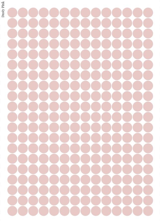 Stikeri set &quot;Dusty Pink&quot;