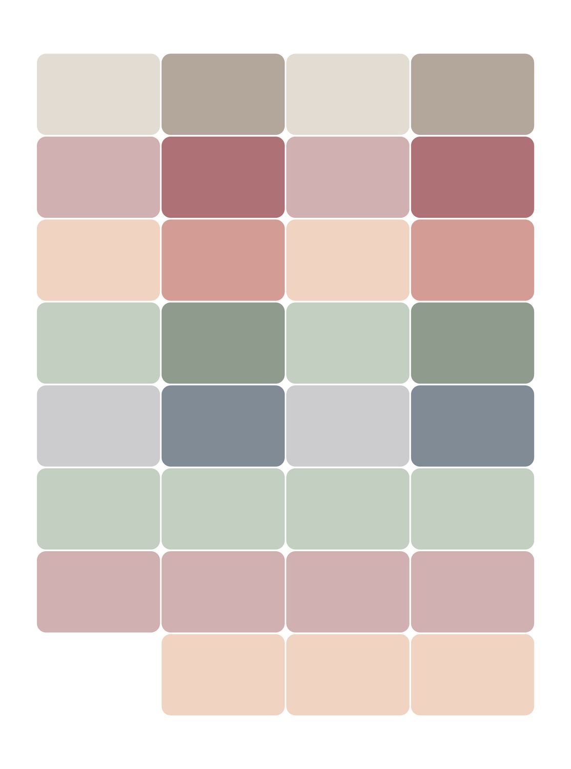 Stikeri set &quot;Neutral&quot;