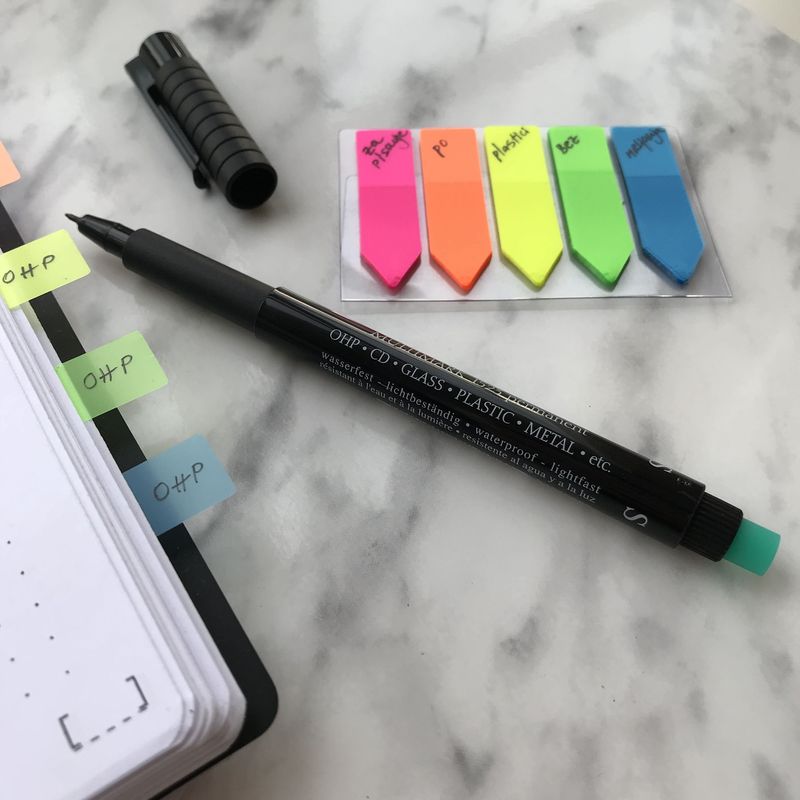 Faber-Castell OHP S crni
