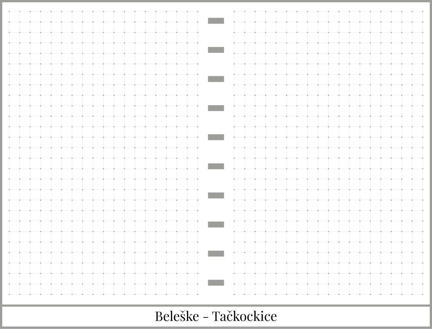 Beleške (A6)