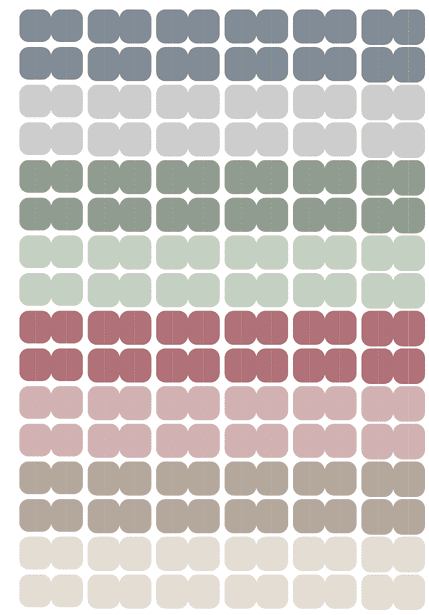 Stikeri tabovi &quot;Neutral&quot; manji