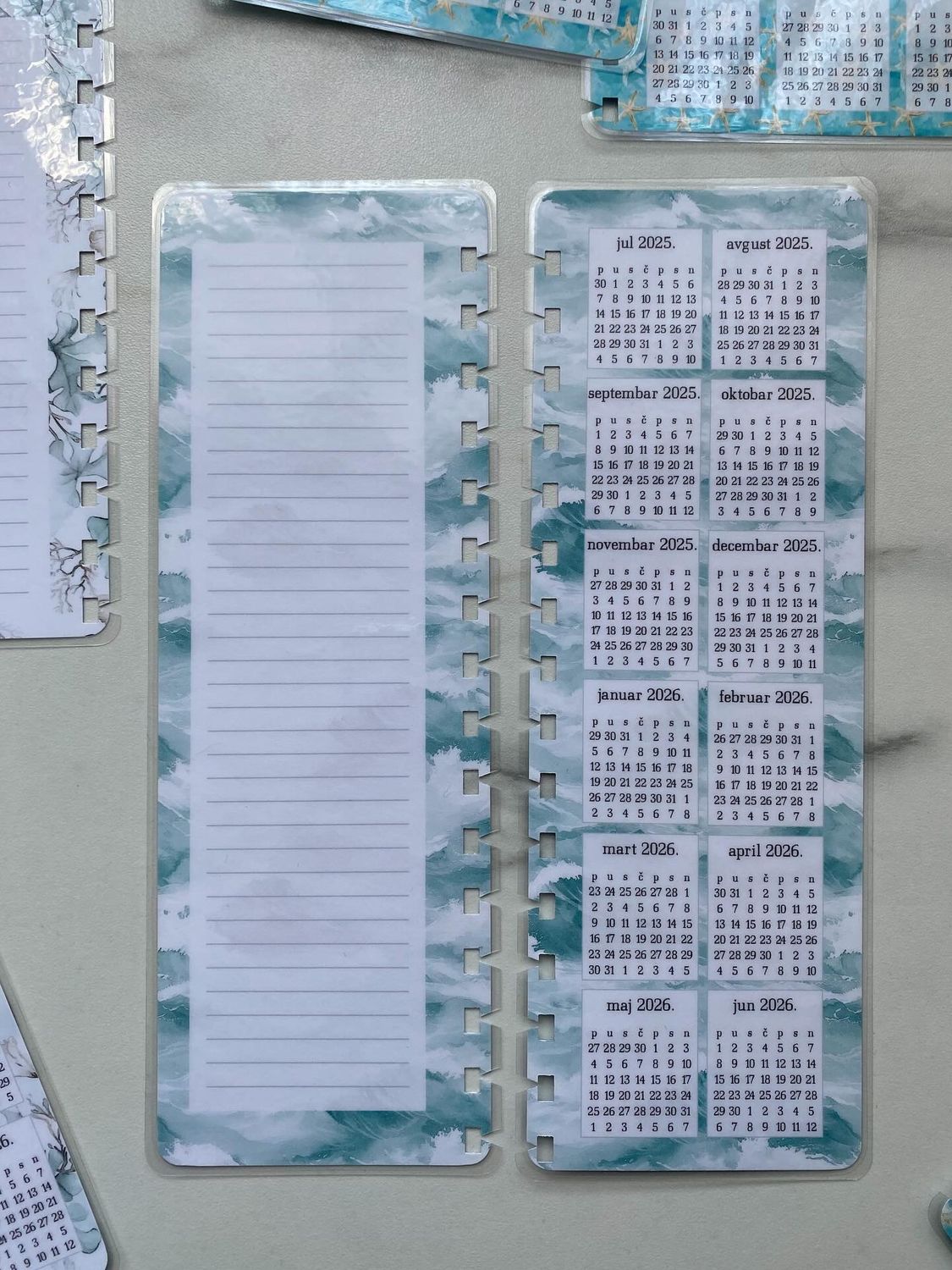 Tab A5 sa kalendarom